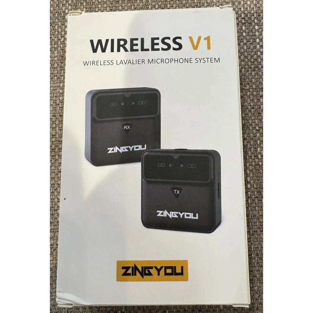 New Zingyou Wireless V1 Lavalier Microphone System
